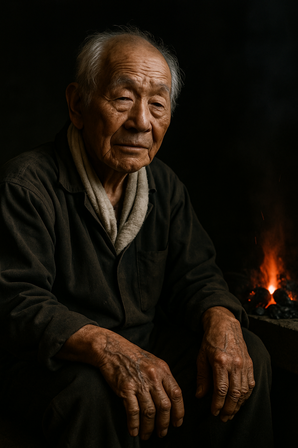 Goro Tanabe, senior hand at Munetsugu Hamono