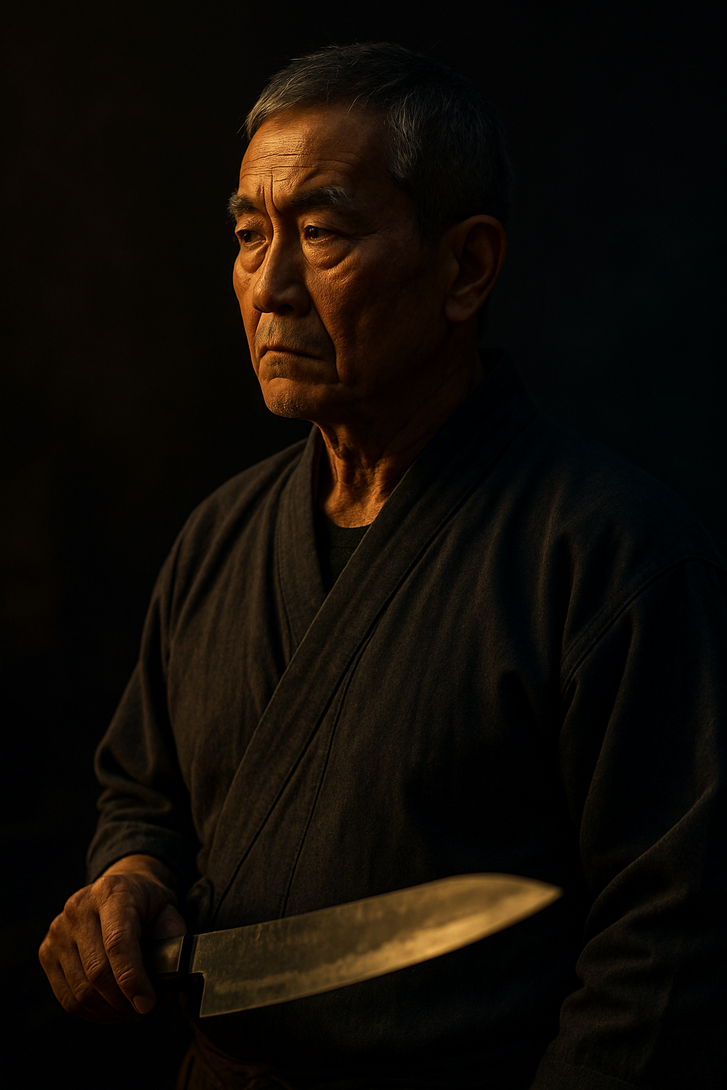 Naoki Munetsugu, master smith at Munetsugu Hamono